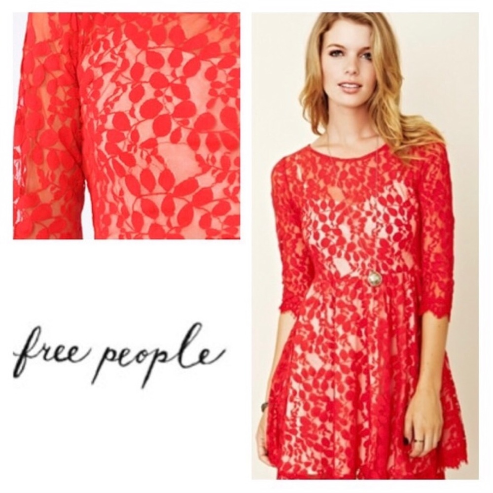 Free people lace dress